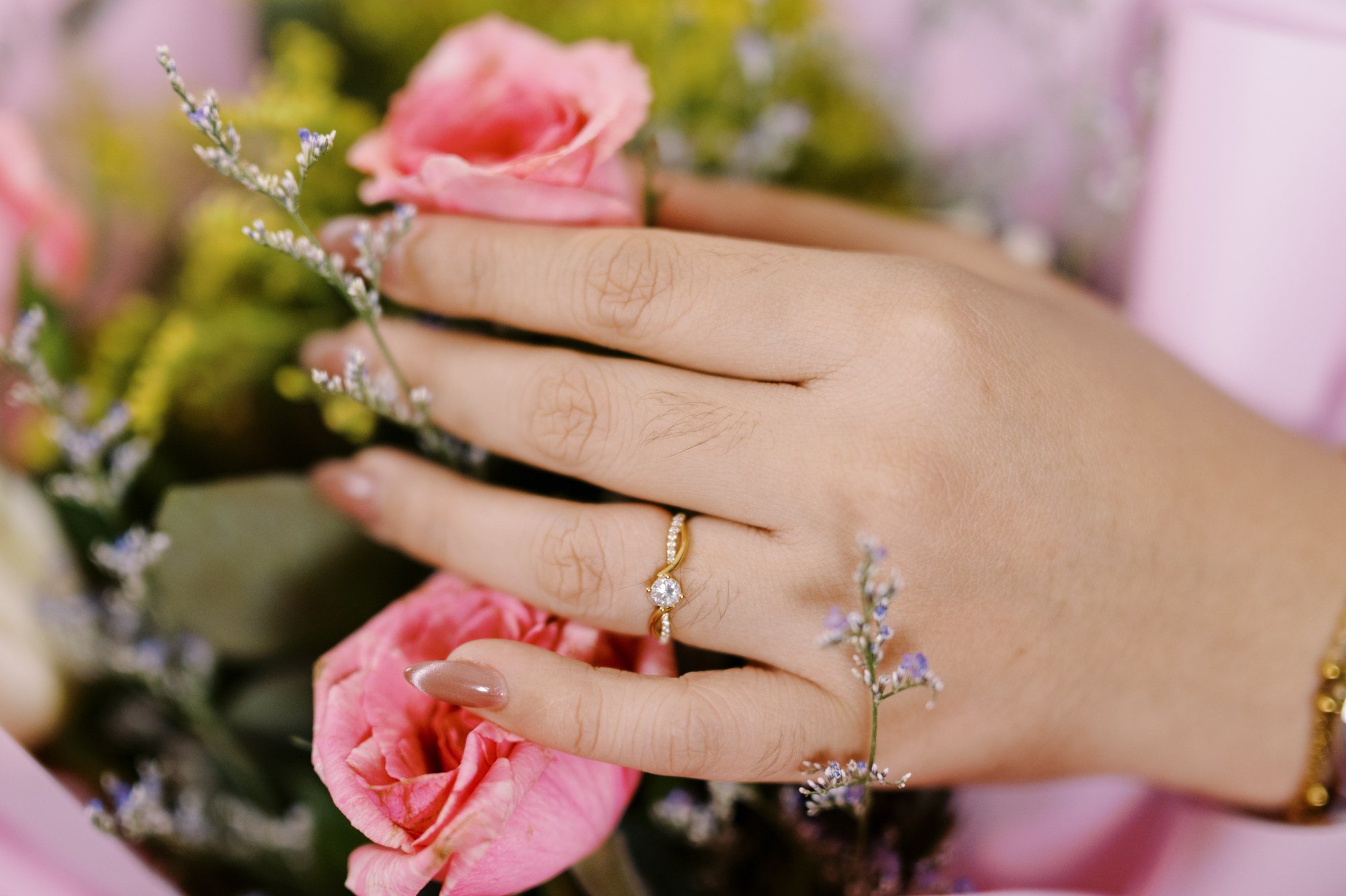 The engagement ring